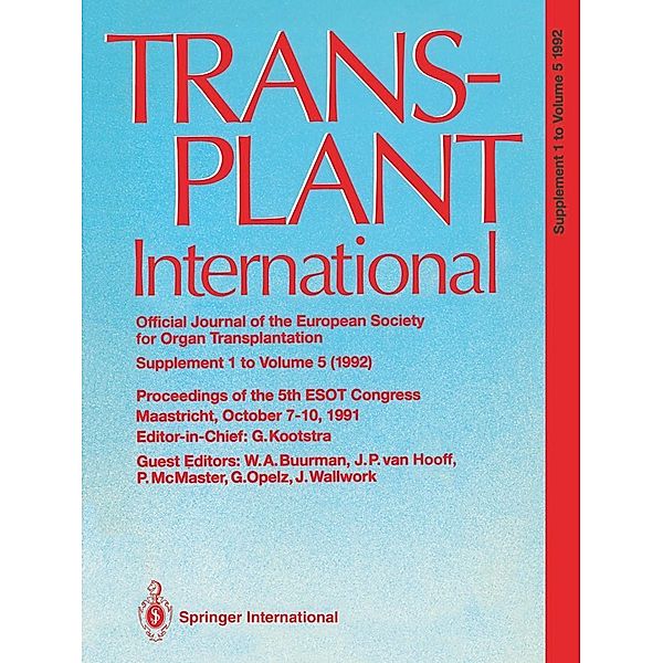 Transplant International Official Journal of the European Society for Organ Transplantation