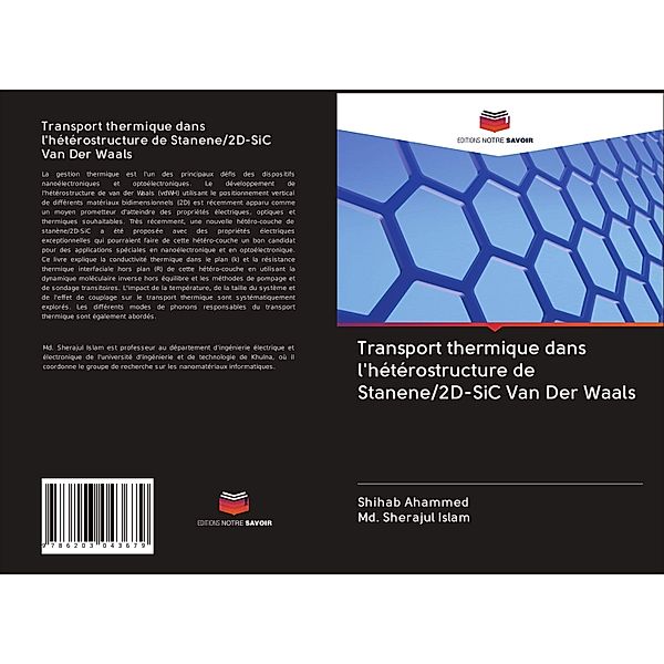 Transport thermique dans l'hétérostructure de Stanene/2D-SiC Van Der Waals, Shihab Ahammed, Md. Sherajul Islam, Sherajul Islam