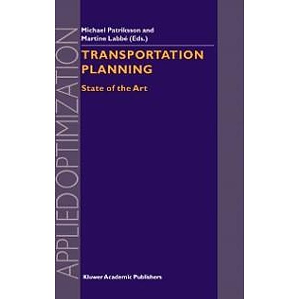 Transportation Planning / Applied Optimization Bd.64