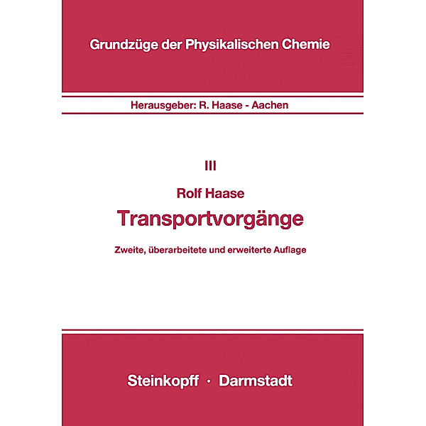 Transportvorgänge, Rolf Haase