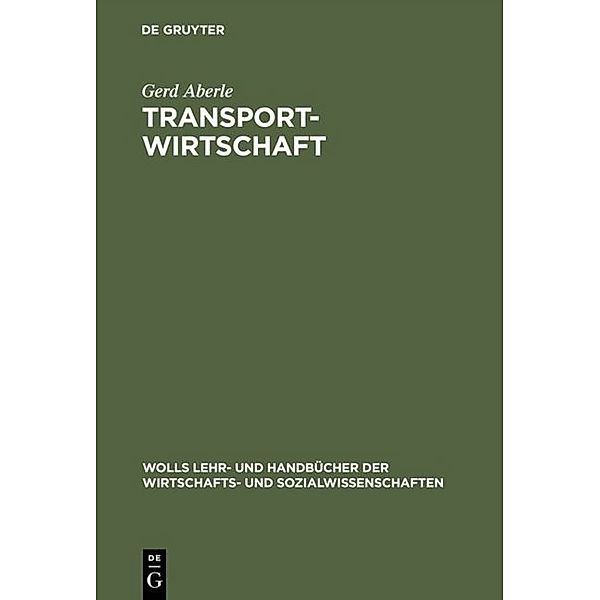 Transportwirtschaft, Gerd Aberle