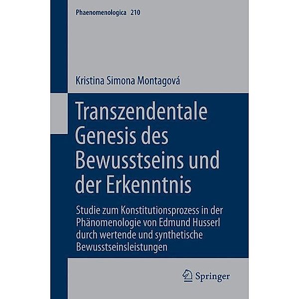 Transzendentale Genesis des Bewusstseins und der Erkenntnis, Kristina Montagova