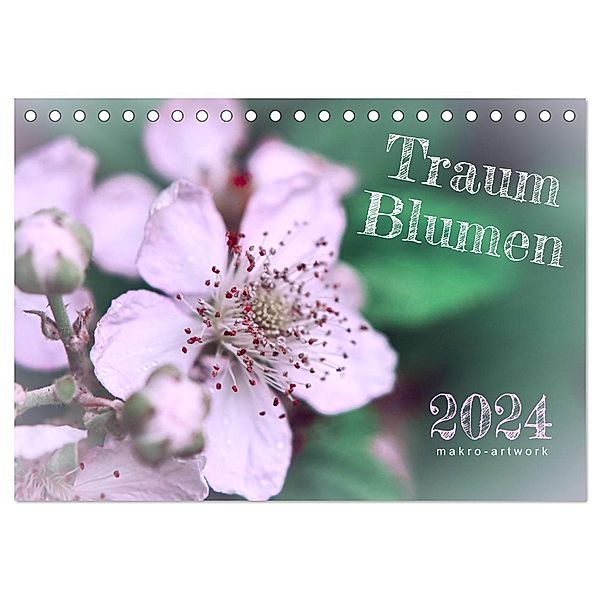 Traum Blumen (Tischkalender 2024 DIN A5 quer), CALVENDO Monatskalender, M.F.W.