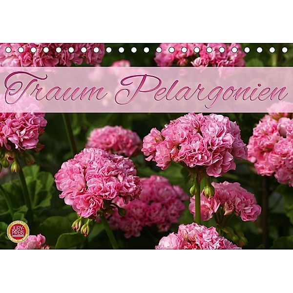 Traum Pelargonien (Tischkalender 2021 DIN A5 quer), Martina Cross