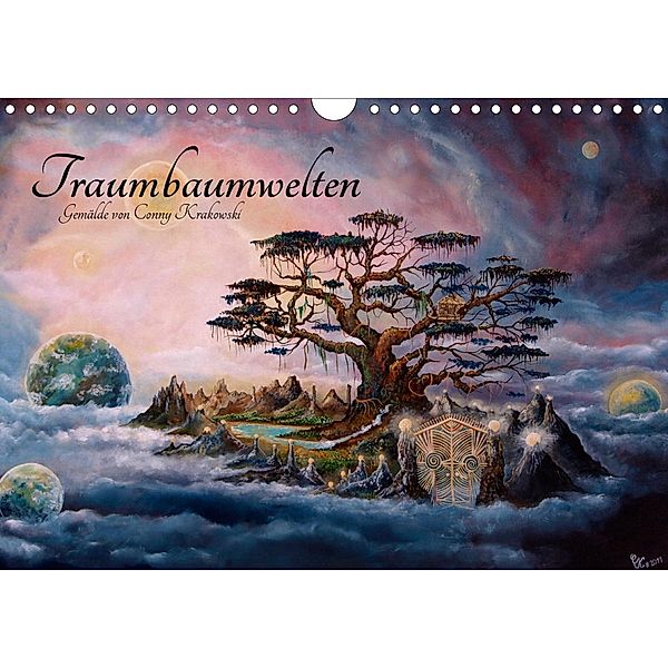 Traumbaumwelten - Gemälde von Conny Krakowski (Wandkalender 2021 DIN A4 quer), Conny Krakowski
