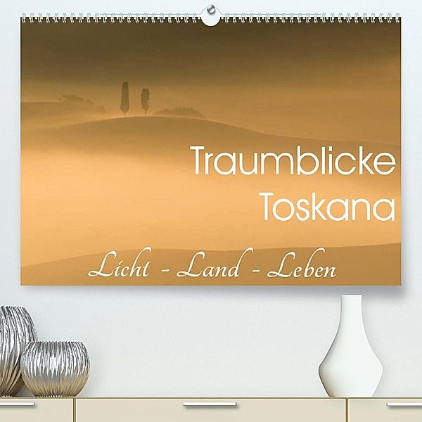 Traumblicke Toskana - Licht, Land, Leben (Premium, hochwertiger DIN A2 Wandkalender 2023, Kunstdruck in Hochglanz), Irma van der Wiel  www.kalender-atelier.de