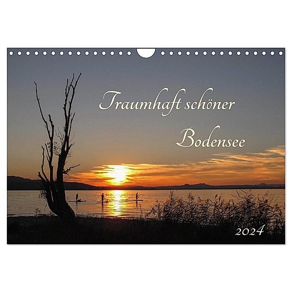 Traumhaft schöner Bodensee (Wandkalender 2024 DIN A4 quer), CALVENDO Monatskalender, BlattArt Christine Horn