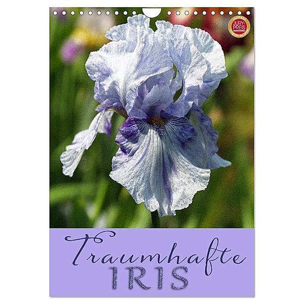 Traumhafte Iris (Wandkalender 2024 DIN A4 hoch), CALVENDO Monatskalender, Martina Cross