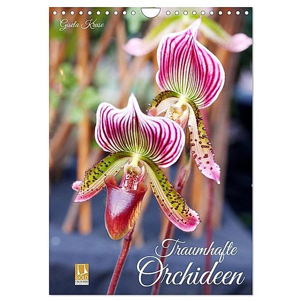 Traumhafte Orchideen (Wandkalender 2024 DIN A4 hoch), CALVENDO Monatskalender, Gisela Kruse
