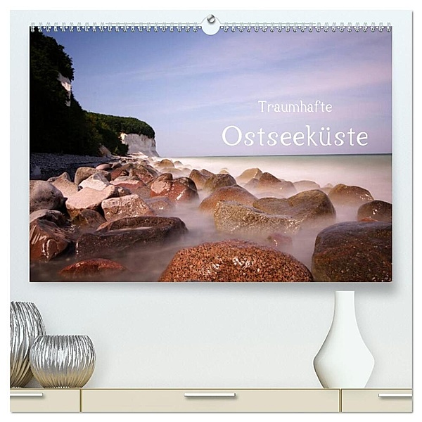 Traumhafte Ostseeküste (hochwertiger Premium Wandkalender 2024 DIN A2 quer), Kunstdruck in Hochglanz, Katrin Blumenschein