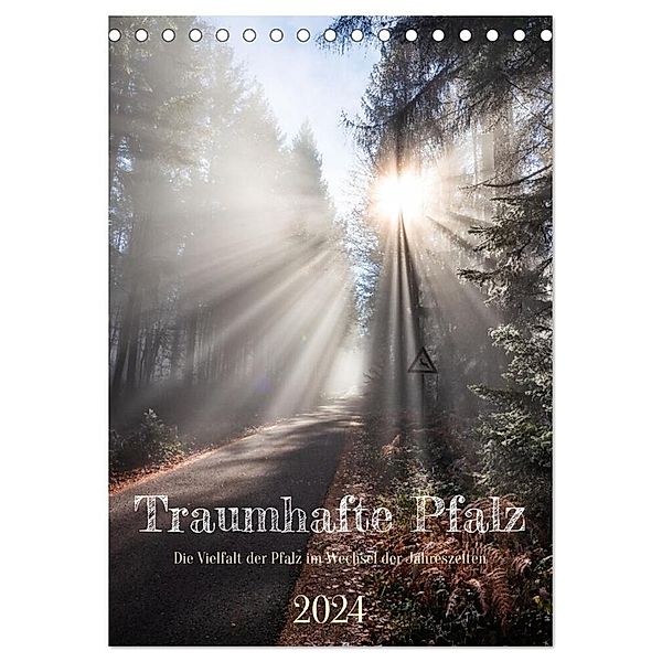 Traumhafte Pfalz (Tischkalender 2024 DIN A5 hoch), CALVENDO Monatskalender, Momentfänger - Patricia Flatow