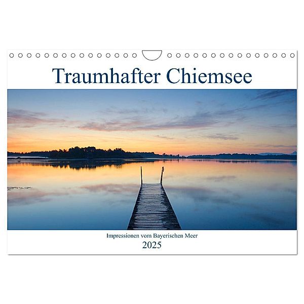 Traumhafter Chiemsee - Impressionen vom Bayerischen Meer (Wandkalender 2025 DIN A4 quer), CALVENDO Monatskalender, Calvendo, Christof Wermter