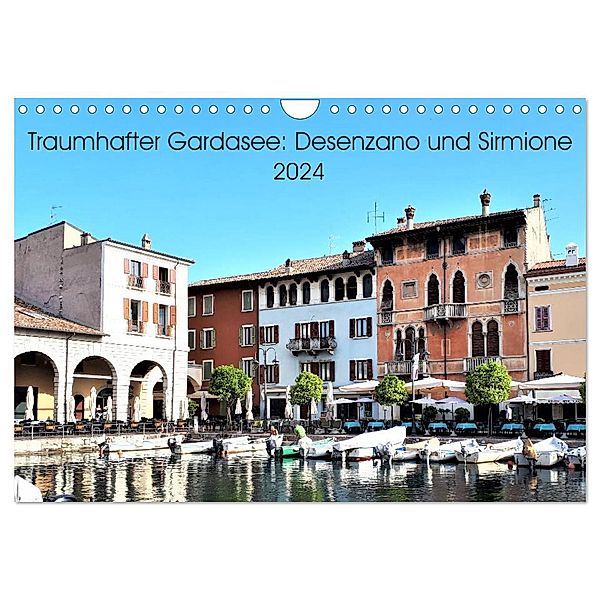 Traumhafter Gardasee: Desenzano und Sirmione (Wandkalender 2024 DIN A4 quer), CALVENDO Monatskalender, Christine Konkel