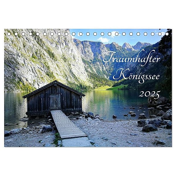 Traumhafter Königssee (Tischkalender 2025 DIN A5 quer), CALVENDO Monatskalender, Calvendo, Sabrina Sierks & Meriem Bahri