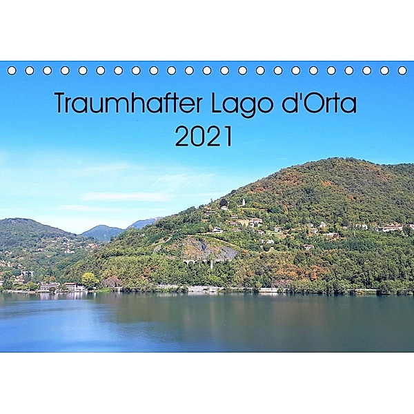 Traumhafter Lago d'Orta (Tischkalender 2021 DIN A5 quer), Christine Konkel