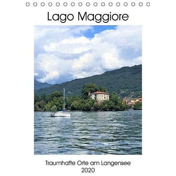 Traumhafter Lago Maggiore (Tischkalender 2020 DIN A5 hoch), Christine Konkel