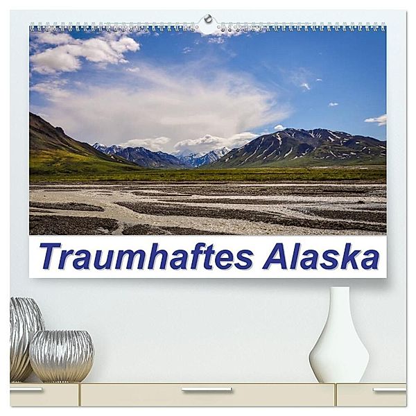 Traumhaftes Alaska (hochwertiger Premium Wandkalender 2024 DIN A2 quer), Kunstdruck in Hochglanz, Marcel Wenk