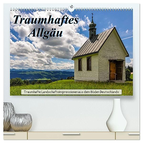 Traumhaftes Allgäu (hochwertiger Premium Wandkalender 2024 DIN A2 quer), Kunstdruck in Hochglanz, Marcel Wenk
