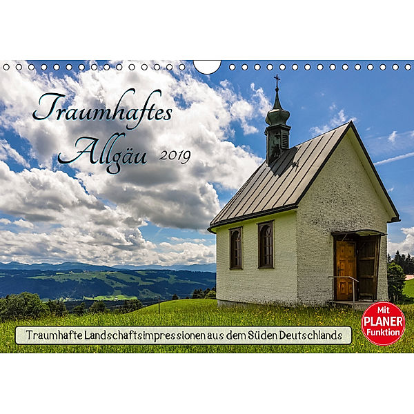 Traumhaftes Allgäu (Wandkalender 2019 DIN A4 quer), Marcel Wenk