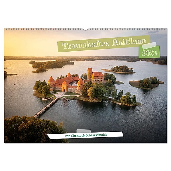 Traumhaftes Baltikum (Wandkalender 2024 DIN A2 quer), CALVENDO Monatskalender, Christoph Schaarschmidt