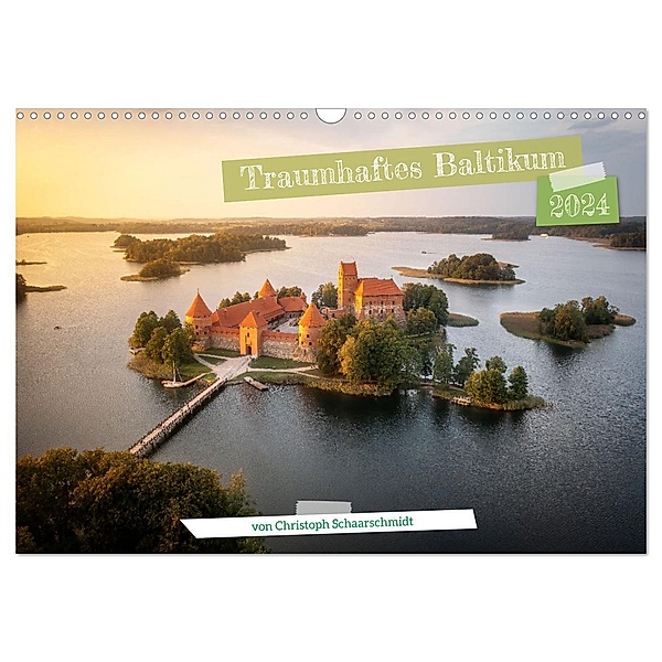 Traumhaftes Baltikum (Wandkalender 2024 DIN A3 quer), CALVENDO Monatskalender, Christoph Schaarschmidt