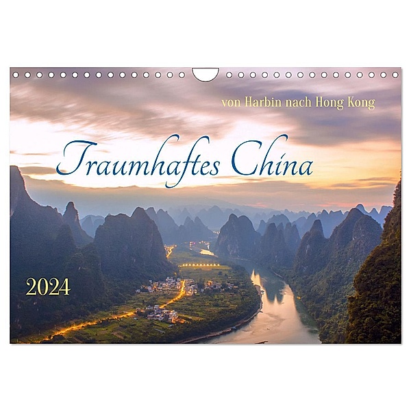 Traumhaftes China (Wandkalender 2024 DIN A4 quer), CALVENDO Monatskalender, Calvendo, Sergej Henze