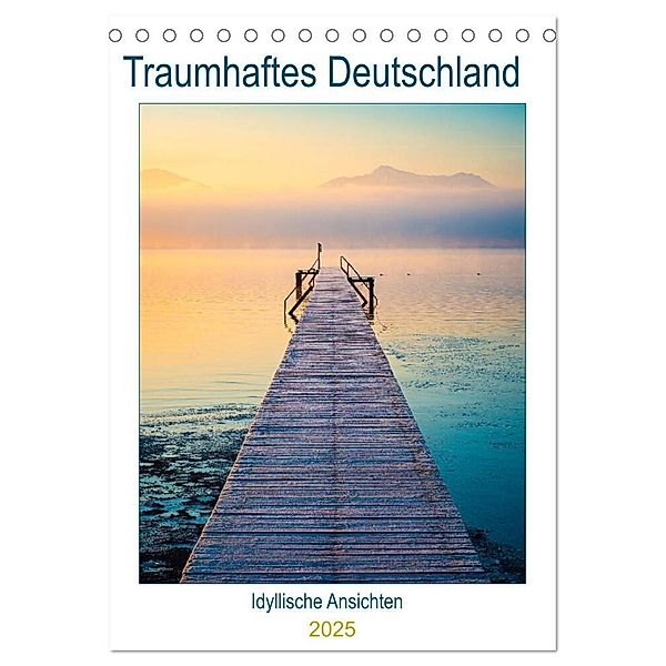 Traumhaftes Deutschland - Idyllische Ansichten (Tischkalender 2025 DIN A5 hoch), CALVENDO Monatskalender, Calvendo, Martin Wasilewski