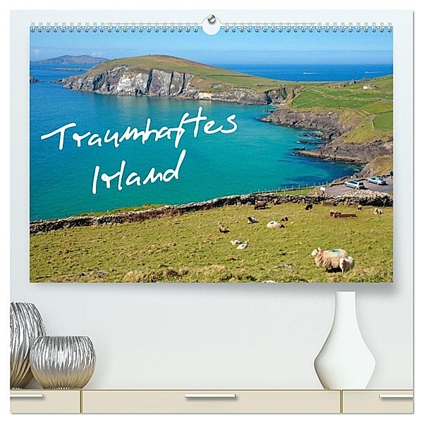 Traumhaftes Irland (hochwertiger Premium Wandkalender 2024 DIN A2 quer), Kunstdruck in Hochglanz, Siegfried Kuttig