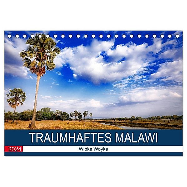 Traumhaftes Malawi (Tischkalender 2024 DIN A5 quer), CALVENDO Monatskalender, Wibke Woyke