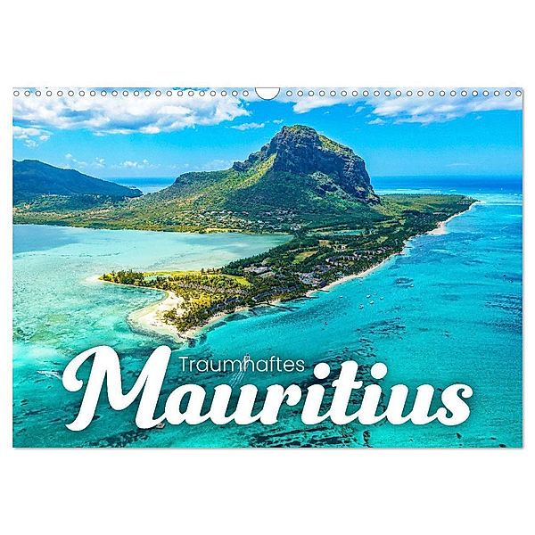 Traumhaftes Mauritius (Wandkalender 2025 DIN A3 quer), CALVENDO Monatskalender, Calvendo, Happy Monkey