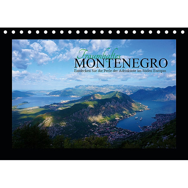 Traumhaftes Montenegro - Entdecken Sie die Perle der Adria im Süden Europas (Tischkalender 2019 DIN A5 quer), SB Informationsdesign