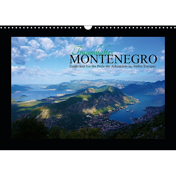 Traumhaftes Montenegro - Entdecken Sie die Perle der Adria im Süden Europas (Wandkalender 2019 DIN A3 quer), SB Informationsdesign