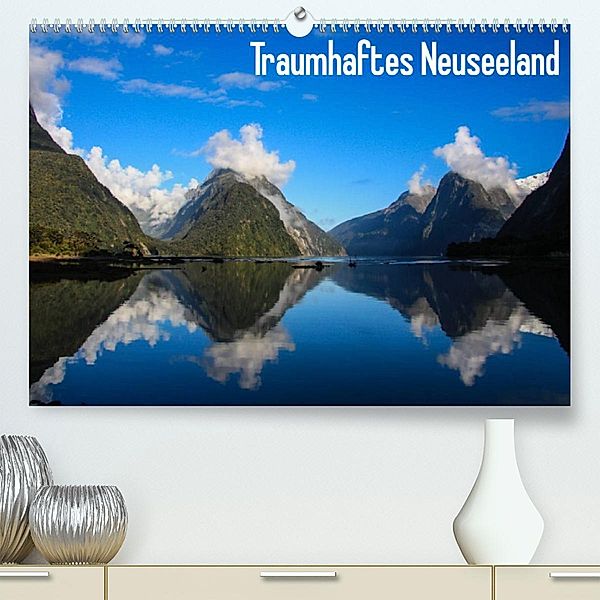 Traumhaftes Neuseeland (Premium, hochwertiger DIN A2 Wandkalender 2023, Kunstdruck in Hochglanz), Matthias Haberstock