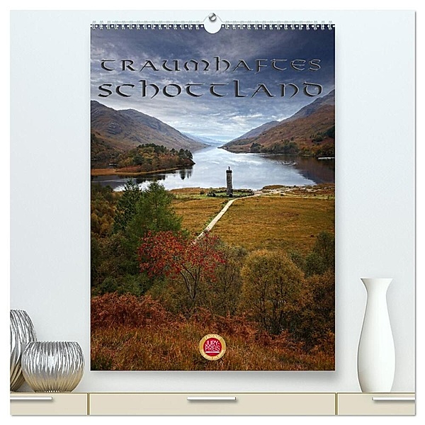 Traumhaftes Schottland (hochwertiger Premium Wandkalender 2024 DIN A2 hoch), Kunstdruck in Hochglanz, Martina Cross
