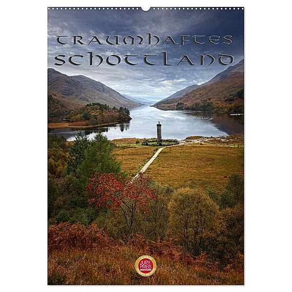 Traumhaftes Schottland (Wandkalender 2024 DIN A2 hoch), CALVENDO Monatskalender, Martina Cross