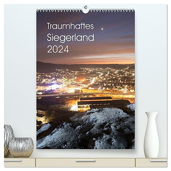 Traumhaftes Siegerland 2024 (hochwertiger Premium Wandkalender 2024 DIN A2 hoch), Kunstdruck in Hochglanz, Dag Ulrich Irle