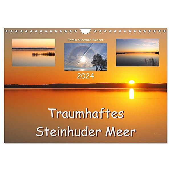 Traumhaftes Steinhuder Meer (Wandkalender 2024 DIN A4 quer), CALVENDO Monatskalender, Christine Bienert