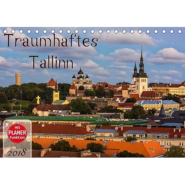 Traumhaftes Tallinn (Tischkalender 2018 DIN A5 quer), Marcel Wenk