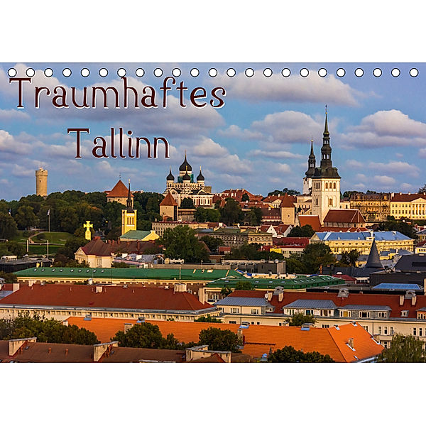Traumhaftes Tallinn (Tischkalender 2019 DIN A5 quer), Marcel Wenk