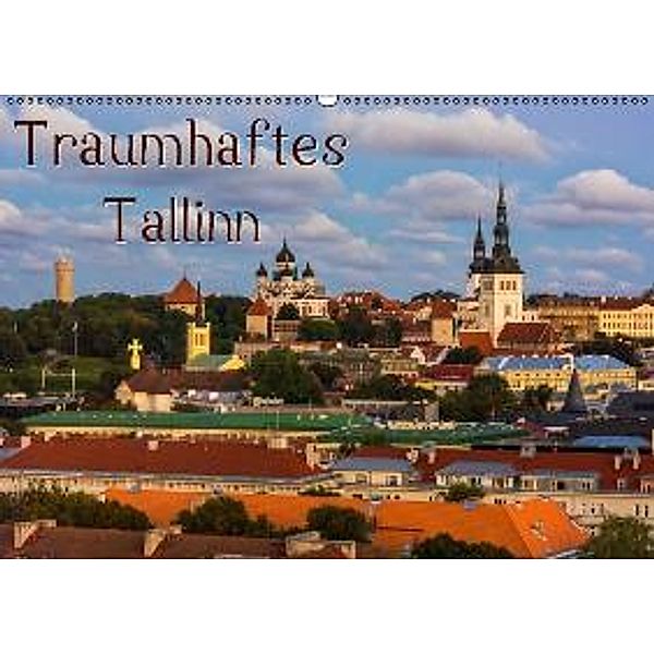 Traumhaftes Tallinn (Wandkalender 2016 DIN A2 quer), Marcel Wenk