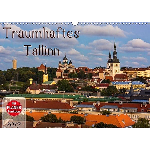 Traumhaftes Tallinn (Wandkalender 2017 DIN A3 quer), Marcel Wenk