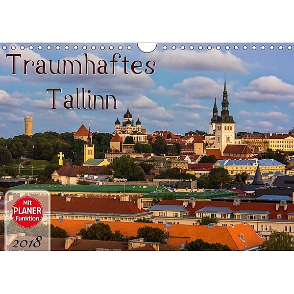 Traumhaftes Tallinn (Wandkalender 2018 DIN A4 quer), Marcel Wenk
