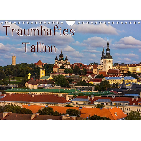 Traumhaftes Tallinn (Wandkalender 2019 DIN A4 quer), Marcel Wenk