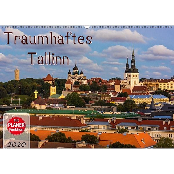 Traumhaftes Tallinn (Wandkalender 2020 DIN A2 quer), Marcel Wenk