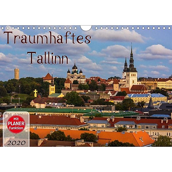 Traumhaftes Tallinn (Wandkalender 2020 DIN A4 quer), Marcel Wenk