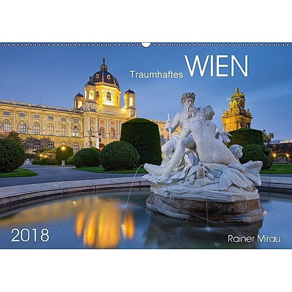 Traumhaftes Wien 2018 (Wandkalender 2018 DIN A2 quer) Dieser erfolgreiche Kalender wurde dieses Jahr mit gleichen Bilder, Rainer Mirau
