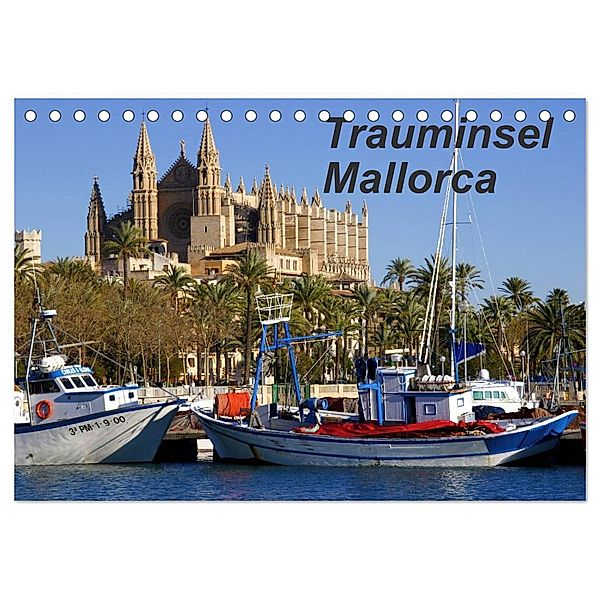 Trauminsel Mallorca (Tischkalender 2024 DIN A5 quer), CALVENDO Monatskalender, lothar reupert