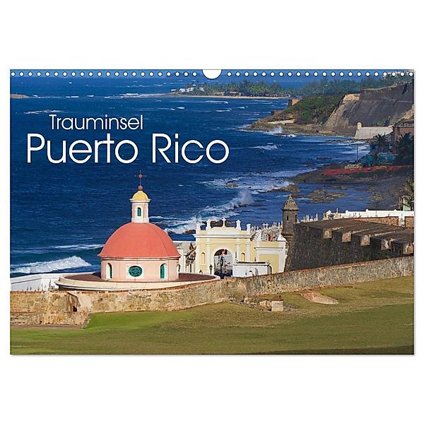 Trauminsel Puerto Rico (Wandkalender 2024 DIN A3 quer), CALVENDO Monatskalender, Luana Freitag