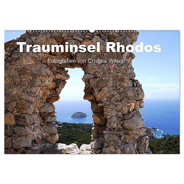 Trauminsel Rhodos (Wandkalender 2025 DIN A2 quer), CALVENDO Monatskalender, Calvendo, Cristina Wilson, Kunstmotivation GbR