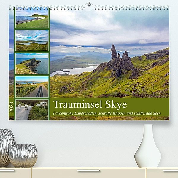 Trauminsel Skye (Premium, hochwertiger DIN A2 Wandkalender 2023, Kunstdruck in Hochglanz), Klaus Eppele